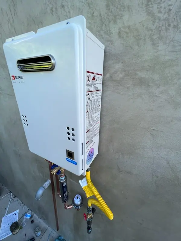 Tankless water heater installation for Tootin' Hills homes